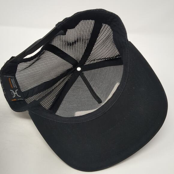 Rodeo Snapback Trucker Hat Black One Size Adjustable Embroidered Get Your Hooey - Picture 7 of 9